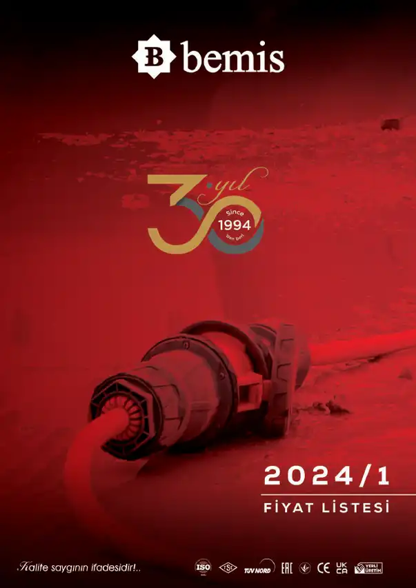 Bemis 2024 fiyat listesi