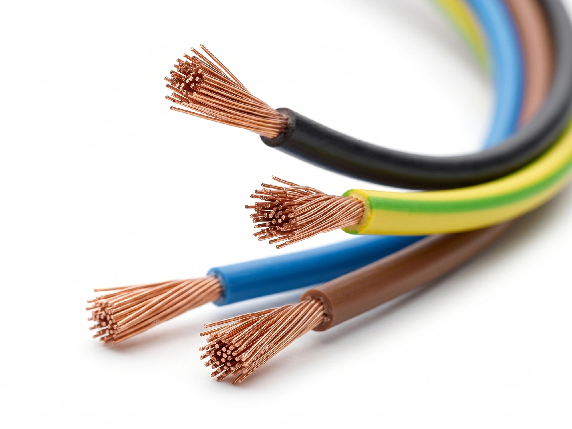 TTR Kablo Nedir? Nerelerde Kullanılır, Nasıl Seçilir? TTR kablo çeşitleri ve kullanım alanlarını gösteren çok damarlı esnek elektrik kablosu görseli | Levent Elektrik